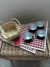 Hazel Village Picnic Basket Set for Dolls