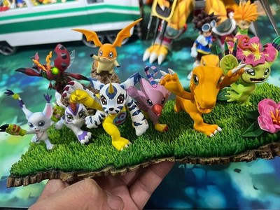 DMX Studio Final Farewell Statue Resin Model Digimon 47cmW IN