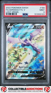 Aerodactyl V 2022 Sword & Shield: Lost Origin #180/196 Holo (Alternate ...