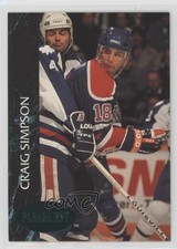1992-93 Parkhurst Emerald Ice Craig Simpson #51 00ah