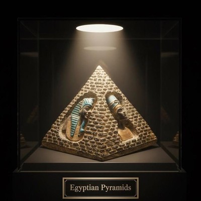 Ancient Egyptian Pyramid Timeless Monument of Eternity Pharaonic Antiquities BC