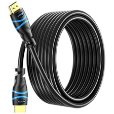 BlueRigger 4K HDMI Cable 35ft In-Wall HDR10 HDCP2.2 eARC High Speed for TV Ga...