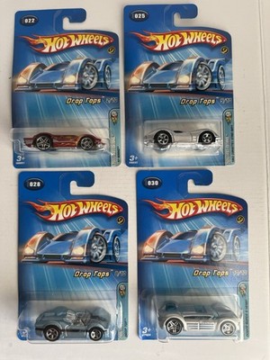 Hot Wheels 2005 First Editions Drop Tops Lot Of 4 Nomad Dodge Super Corvette