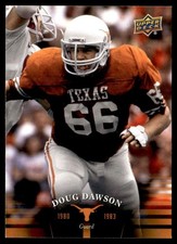 2011 Upper Deck University of Texas Doug Dawson Texas Longhorns #43