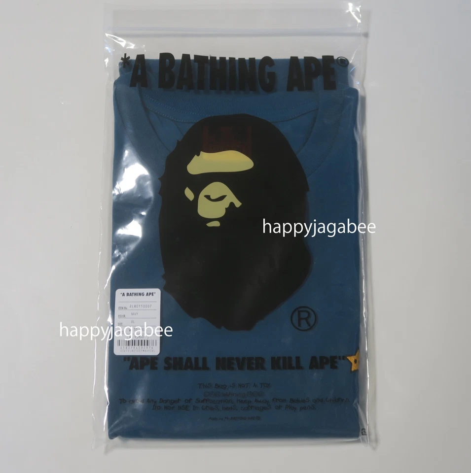 A BATHNIG APE Men's MILO STA ONE POINT TEE 2L80110007 b - Image 3 of 4