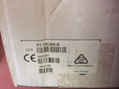 Black Crestron FlipTop  Touch Screen Control System FT-TSC600-B (NEW)