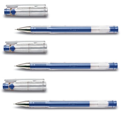 Pilot Gelschreiber G TEC C4 3er Set blau
