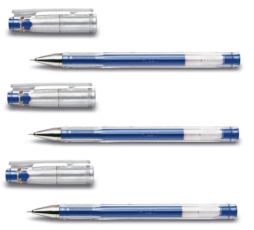 Pilot Gelschreiber G TEC C4 3er Set blau