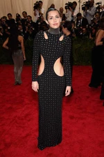 Miley Cyrus at the China Through The Looking Glass Costume Institu - Old Photo 4