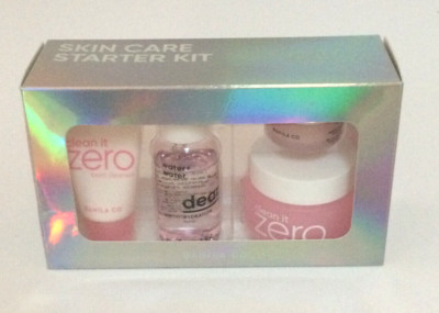 BANILA CO Clean It Zero Skincare Starter Kit: Balm/Cleanser/Toner/BoostingCream