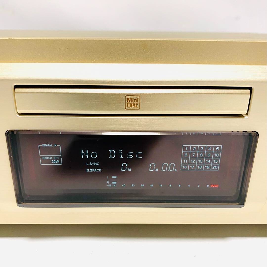 SONY ソニー MDS-JA50ES ミニディスクデッキ　リモコン 取説付き SONY ソニー MDS-JA50ES ミニディスクデッキ リモコン 取説付き