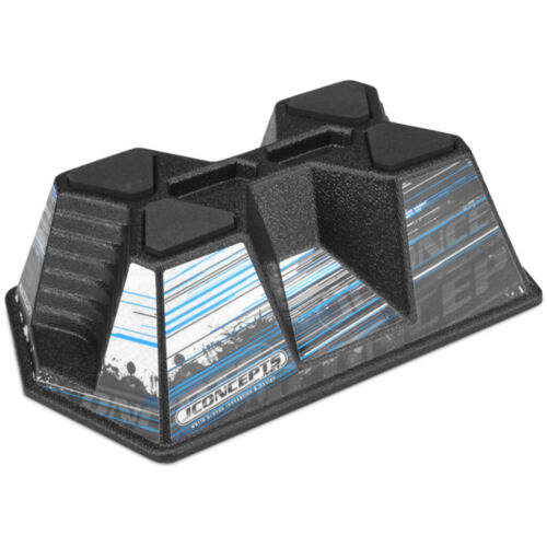 JConcepts 2544M Aero Car Stand Matte Black W/Pads/Decal - Picture 2 of 2