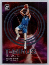 2022 Panini Donruss Optic Basketball T-Minus 3 2 1 Luka Doncic Mavericks #7