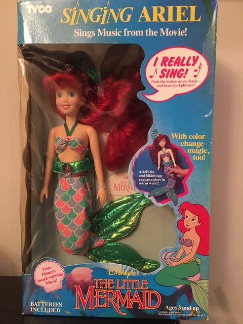 singing ariel doll 90s