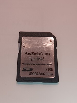 Ricoh Postscript3  Type  M45 ( IM2500/3500/4000/5000/6000)