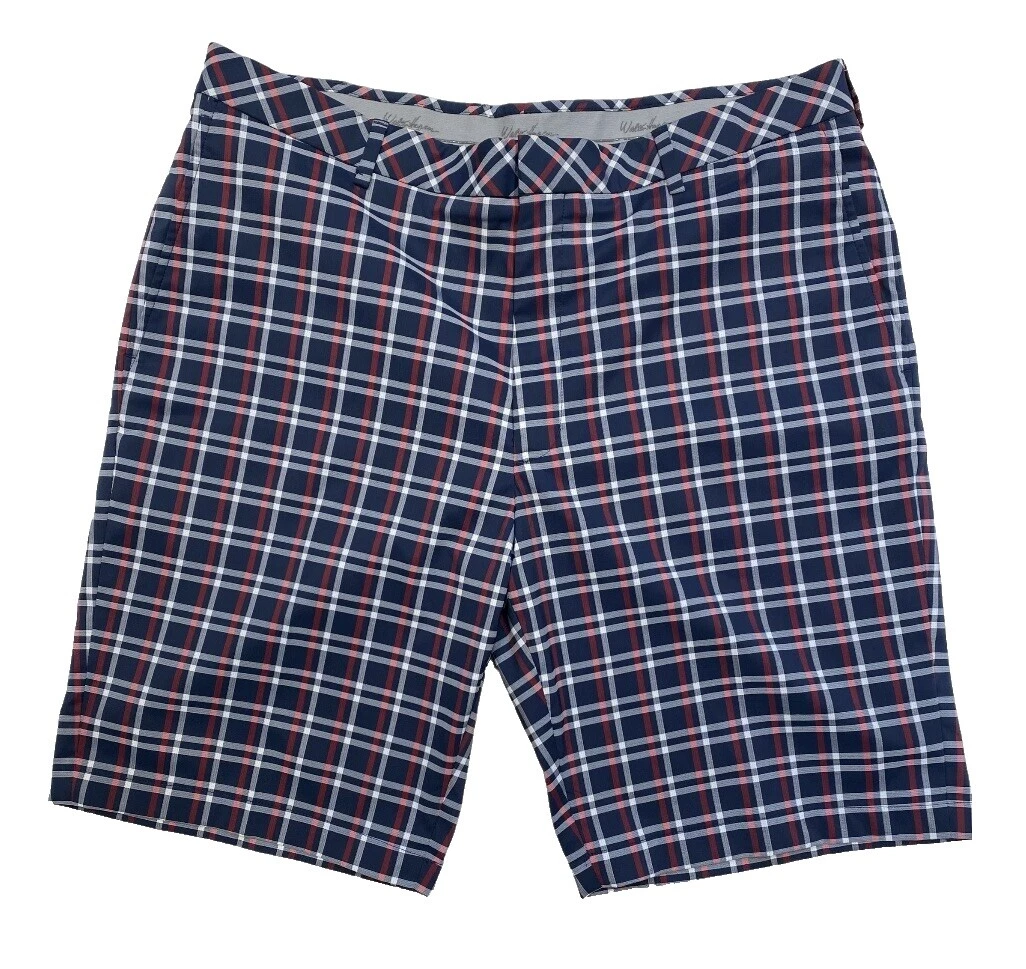 Poliéster Tamaño 38 Walter Hagen Pantalones Cortos De Golf Para Hombres