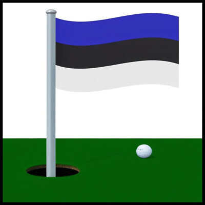 30 Custom Estonia Golf Personalized Address Labels