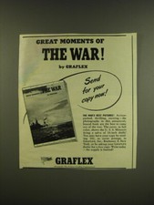 1945 Graflex Cameras Ad - Great moments of the war 
