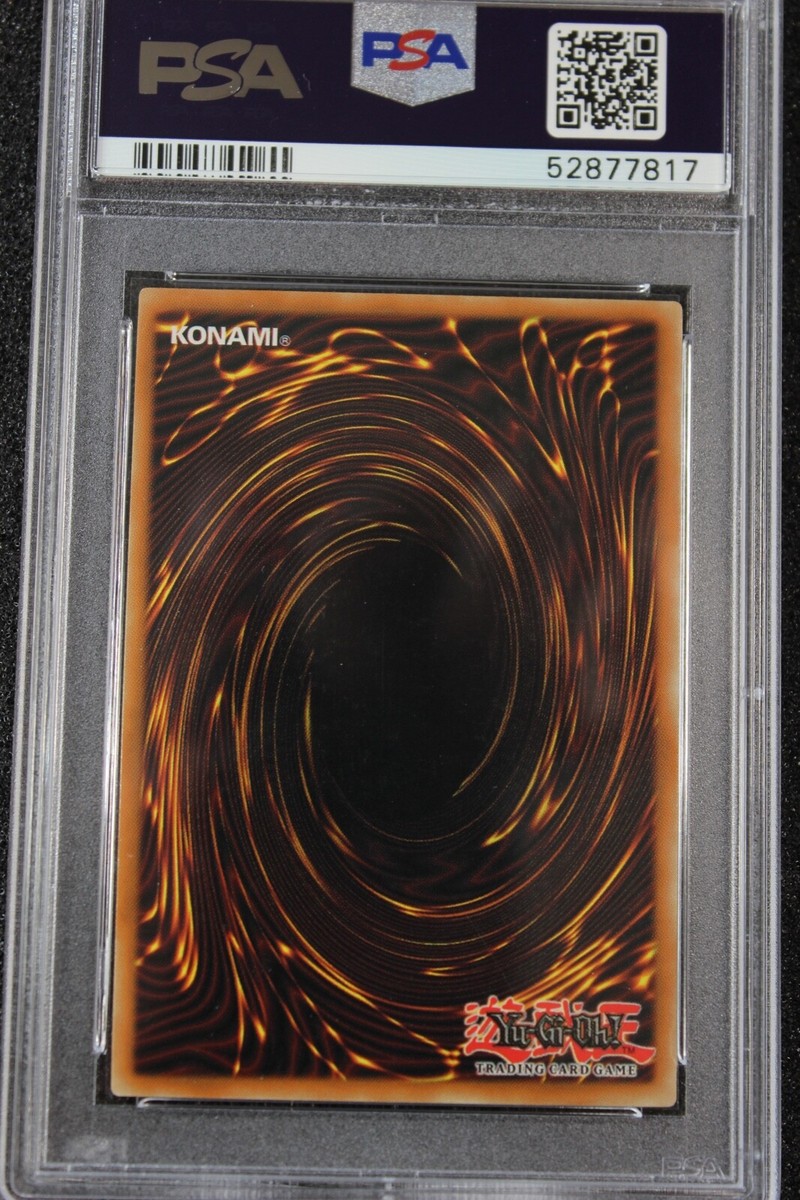 2003 Yugioh DARK MAGICIAN GIRL MFC-000 1st Edition Secret Rare PSA