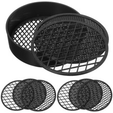 3 Sets Sand Sifter Set Sieve Garden Sifter Soil Riddles Soil Sieve Pans