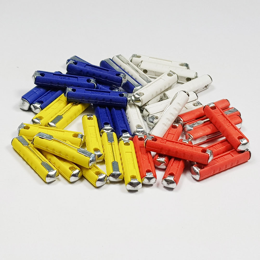 40 PIECE KIT CONTINENTAL TORPEDO CERAMIC CAR FUSE BULLET CLASSIC CAR