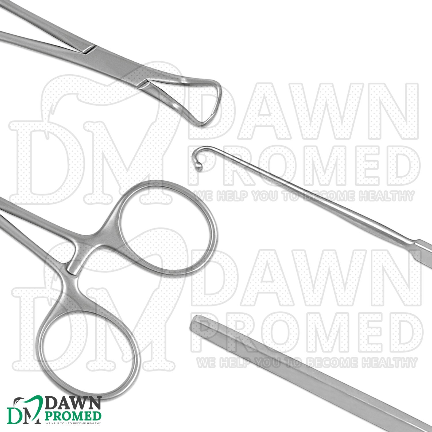 27 Pcs Male Dog Testicles Neutering Castration Kit German Grade