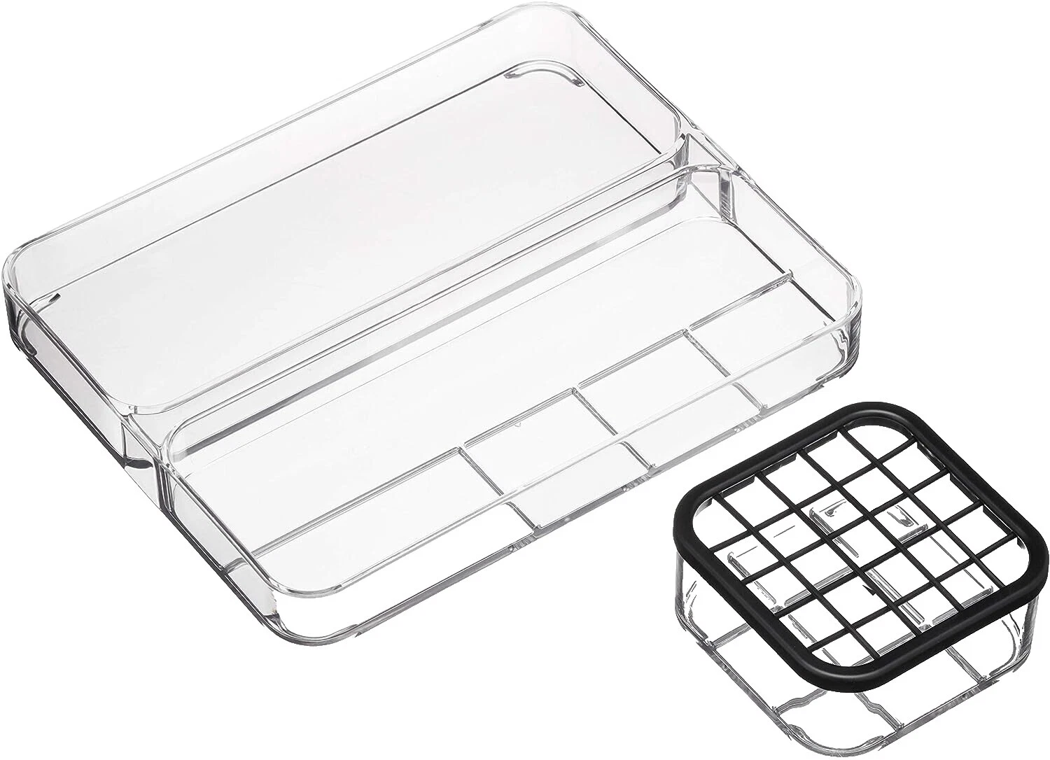 Basics Acrylic Makeup Bags & Cases