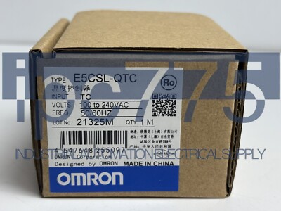 1pcs Omron Brand New Temperature Controller E5CSL-QTC 100-240VAC New In Box