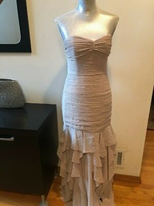 champagne gold maxi dress