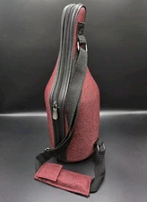 The Caddy O Wine Bottle Carrying Tote & Corkscrew Chiller Burgundy Wine Cooler