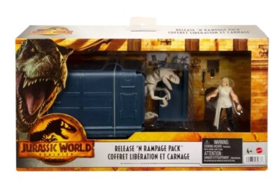 JURASSIC WORLD - RELEASE'N RAMPAGE PACK - FUGA FURIOSA - MATTEL HFG63