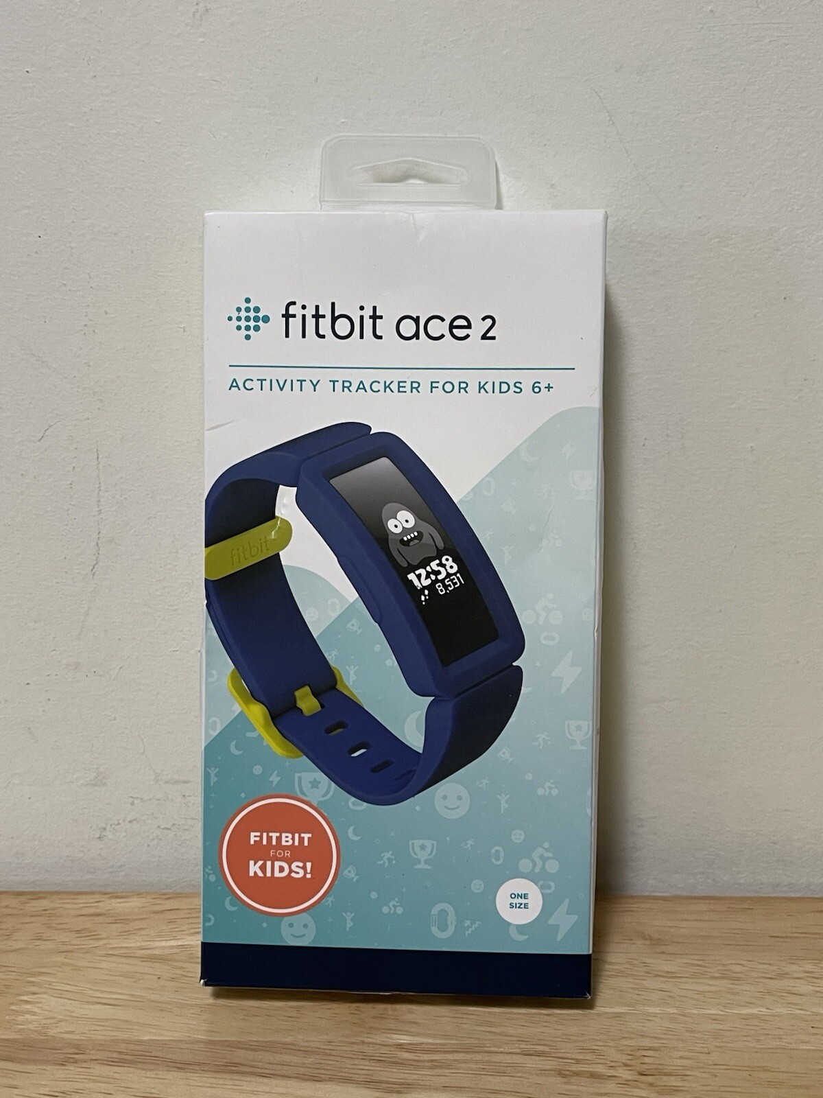 Fitbit FB414BKBU Bluetooth Activity Tracker - Purple Not Blue Tested Working
