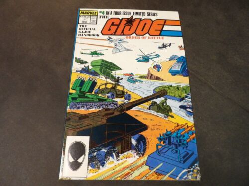 G.I. Joe Order of Battle #4 - Marvel May 1987 - Mid-Grade(VG+)