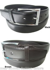 MEN'S BELT NEW CASUAL DRESS JEANS LEATHER 1 1/2" WIDE M L XL  BIG SIZE 2XL- 5XL