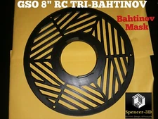 Bahtinov Focus Mask GSO 8" RC TRI- BAHTINOV MASK _SLIDE ON