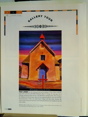 FRAN LARSEN/ NOCONA BELT CO/ NOREEN LEE VTG 2000 ADVERTISEMENT