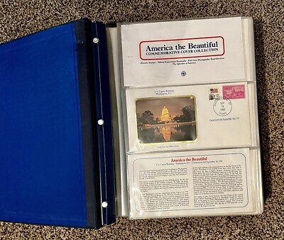 America The Beautiful Commemorative Cover Collection - 136 Covers