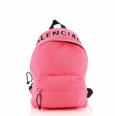 pink balenciaga backpack