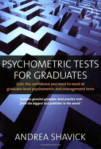 Psychometric Tests for Graduates: Gain the Confidence You Need t