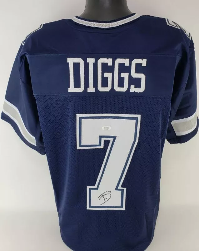 Trevon Diggs Signed Custom Alternate Football Jersey — TSE Dallas