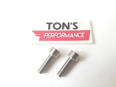 Pair of Replacement Screws for Fuel Wheels Black Center Cap CAP 1001-63-B New