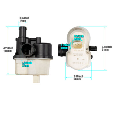 ぷみ Fuel Vapor Leak Detection Pump 16137193479 For BMW 328i M3 Z3 M5