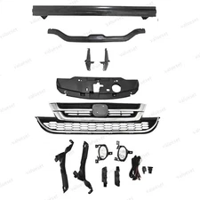 For CR-V 2010-2011 Bumper Reinforcement , Chrome Grille & Fog Lamps Assembly
