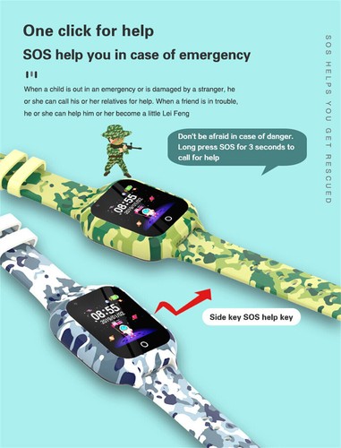4G Kids Smart Watch with Camera SOS Call Video Calling Wrist Watch for Boys Girl - Picture 6 of 16
