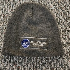 ADT Authorized Retailer Gray Beanie Hat One S...