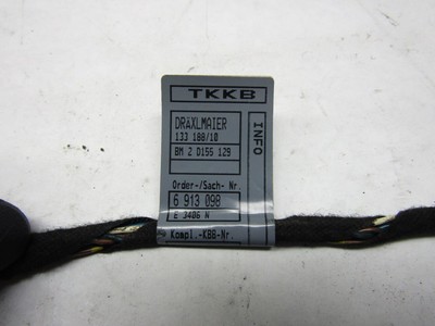 BMW E46 Coupe Vert Harman Kardon Passenger Door Wiring Harness 01 