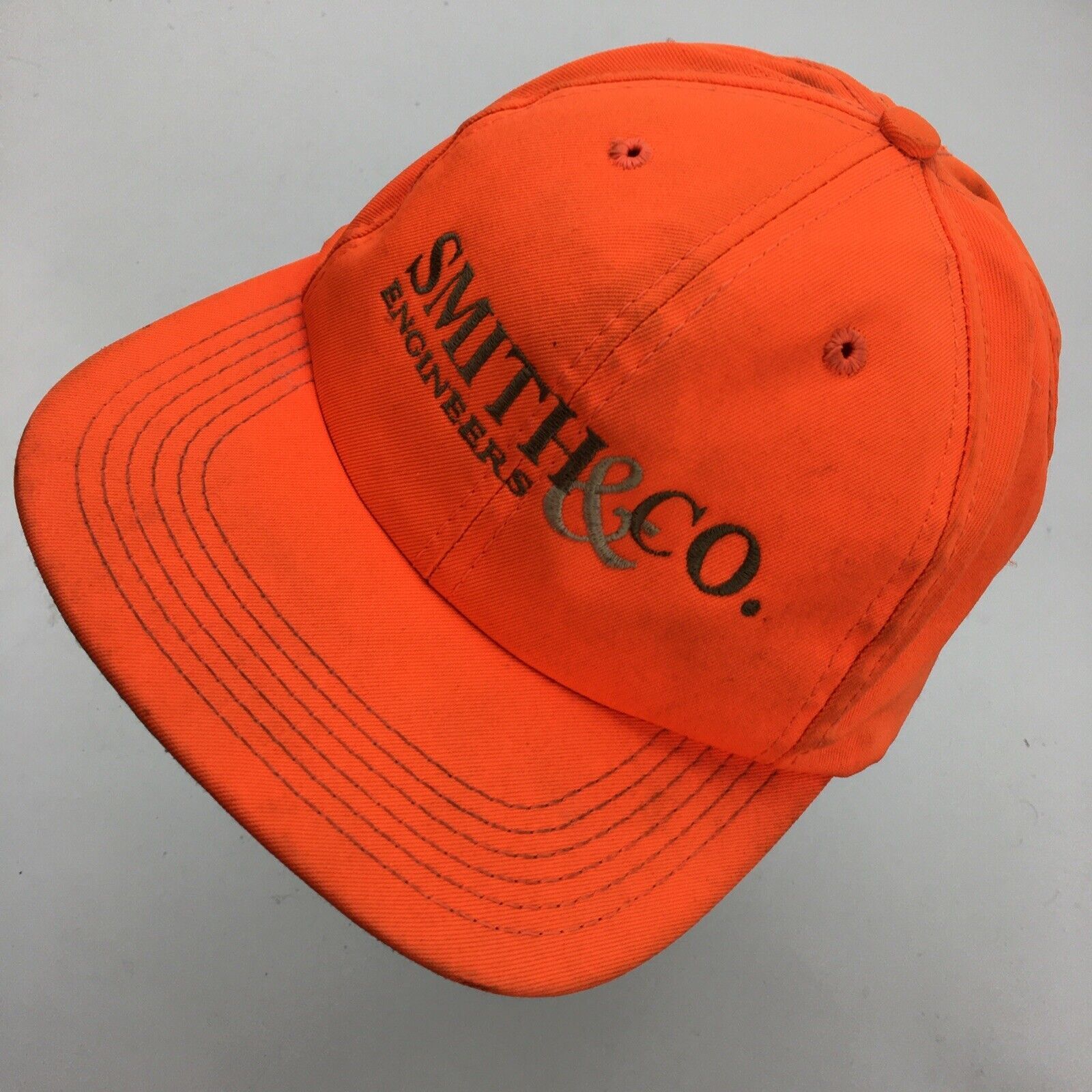 Smith & Co Engineers Ball Cap Hat Snapback Baseball