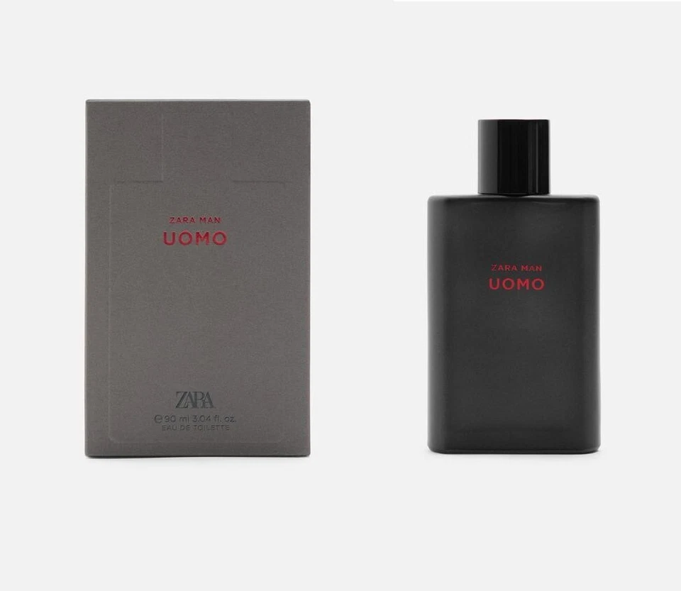 ZARA UOMO Herrenparfüm Eau De Toilette Duft 3,04 Oz. 90 ml Brandneu