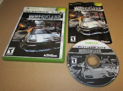 Wreckless Yakuza Missions Xbox Clásico Disco 10/10 | Meses sin interés