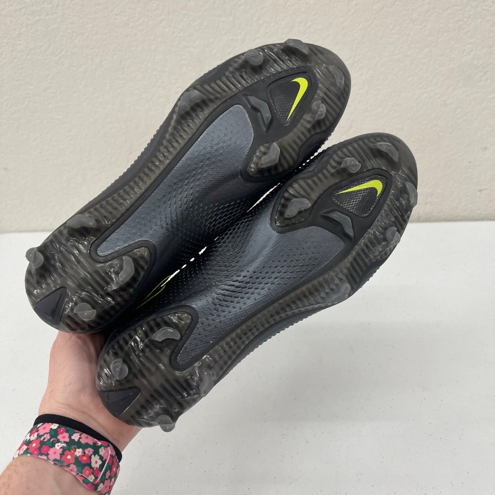 Nike Phantom GT Elite FG Black Cyber Soccer Cleats Sh… Gem